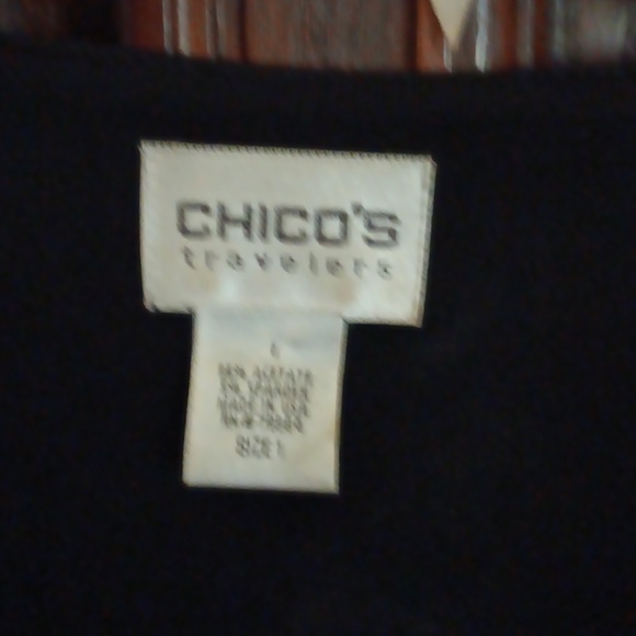 Chicos silky black size 1 - Picture 2 of 2